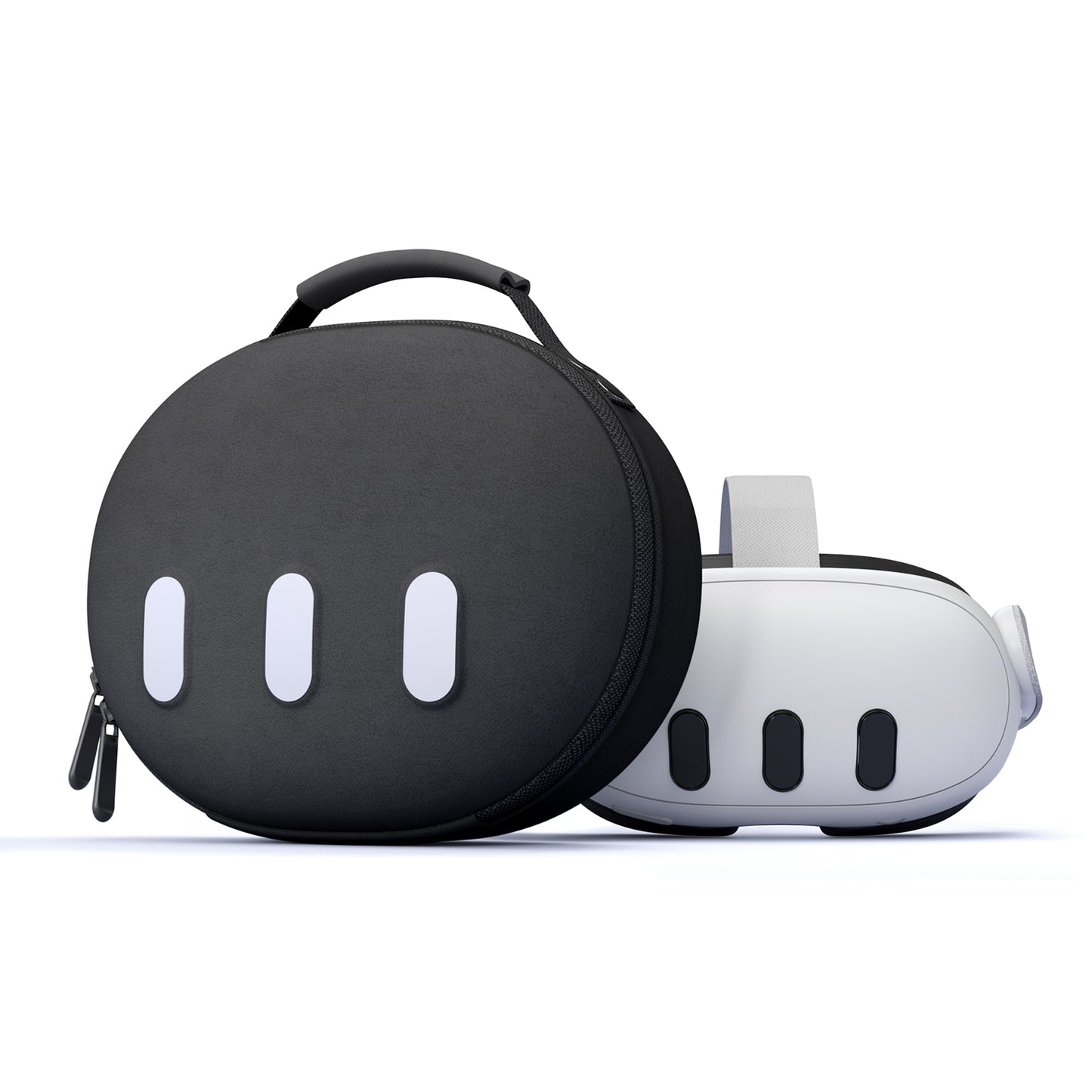 AUBIKA Mini Case for Meta Quest 3/3s, Hard Carrying Case for Oculus Quest 3/3s Accessories