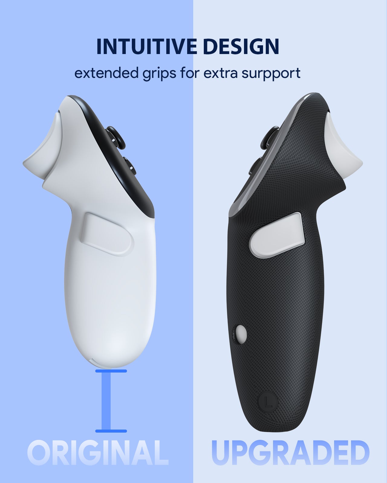 Rechargeable Controller Grips for Quest 3/3s