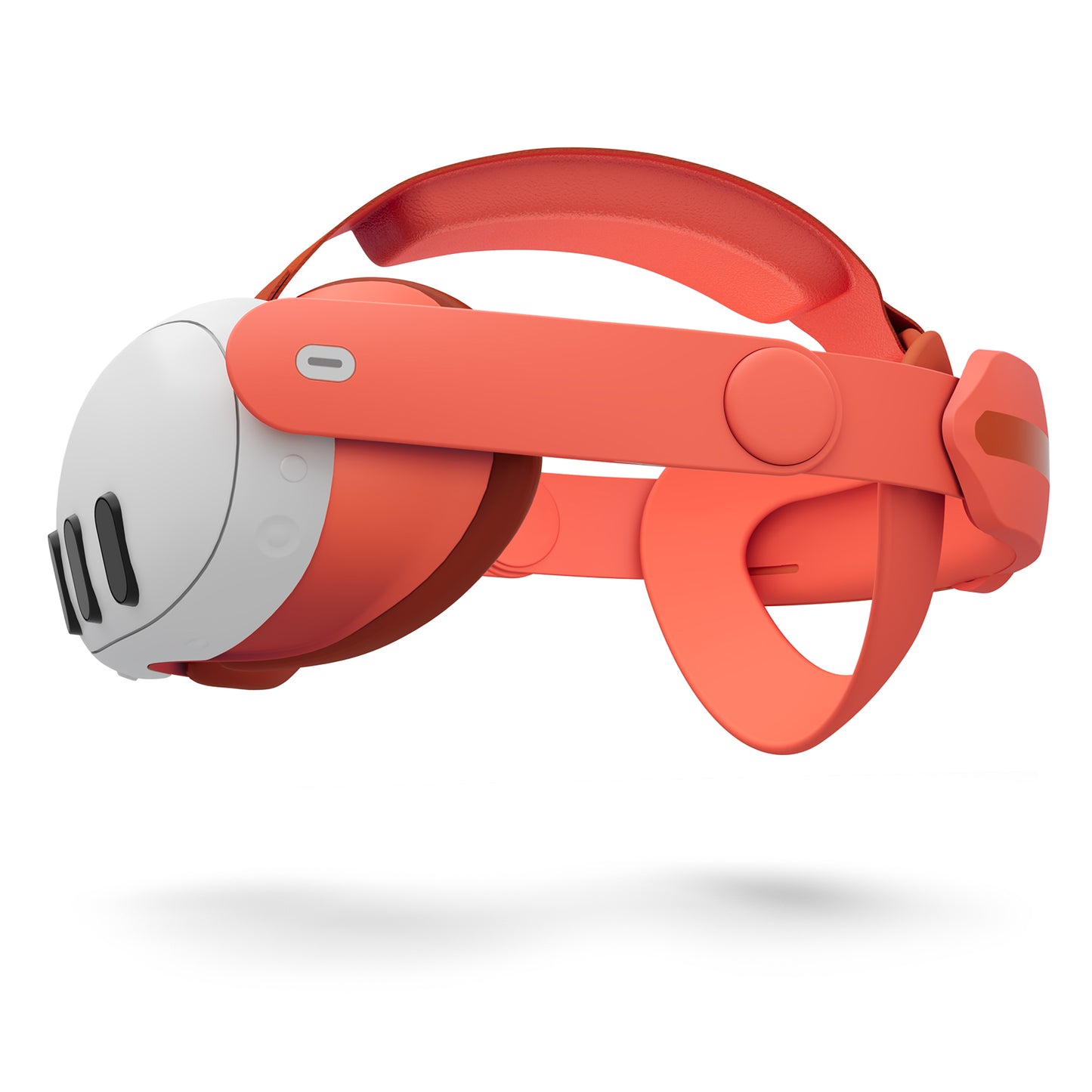 Aubika Color Head Strap for Meta Quest 3/3s, for Fashion & Gaming & Fitness - Orange(Strap Only)