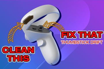 Fixing Quest 2 Controller Thumbstick Drift And Removing Scuffs