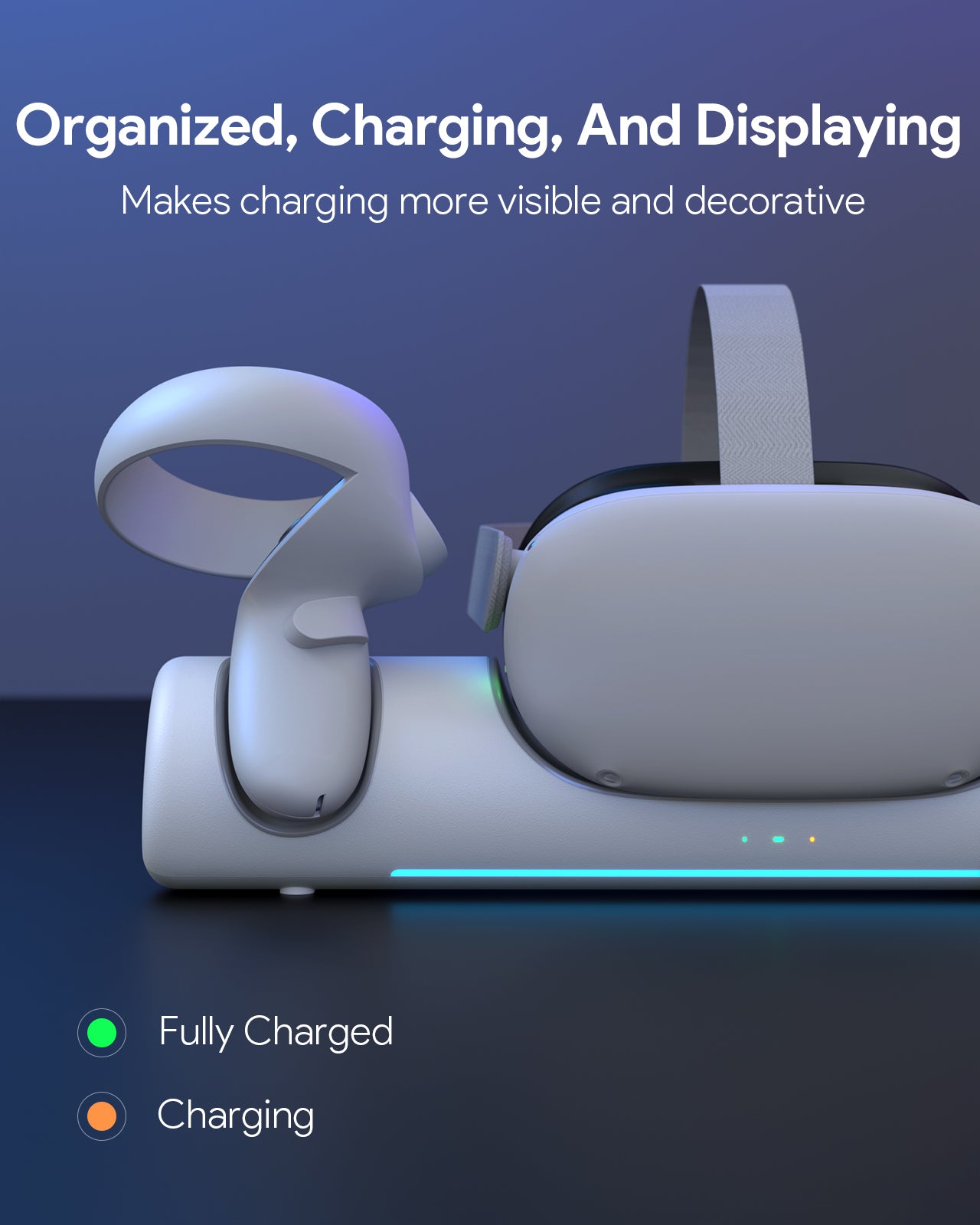 AUBIKA Charging Dock for Quest 2