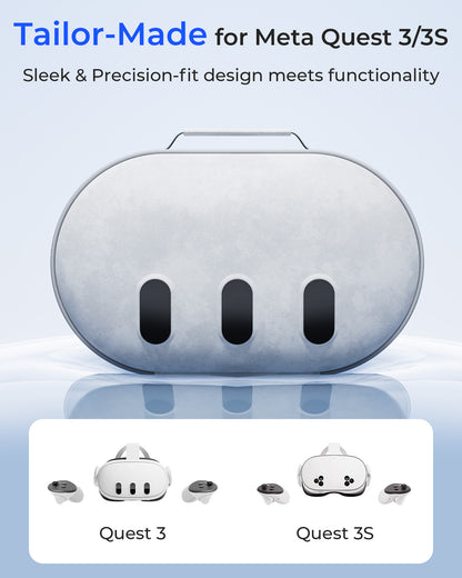 Aubika Hard Carrying Case for Oculus Quest 3/3s /Quest 2 / Quest Pro / PICO 4